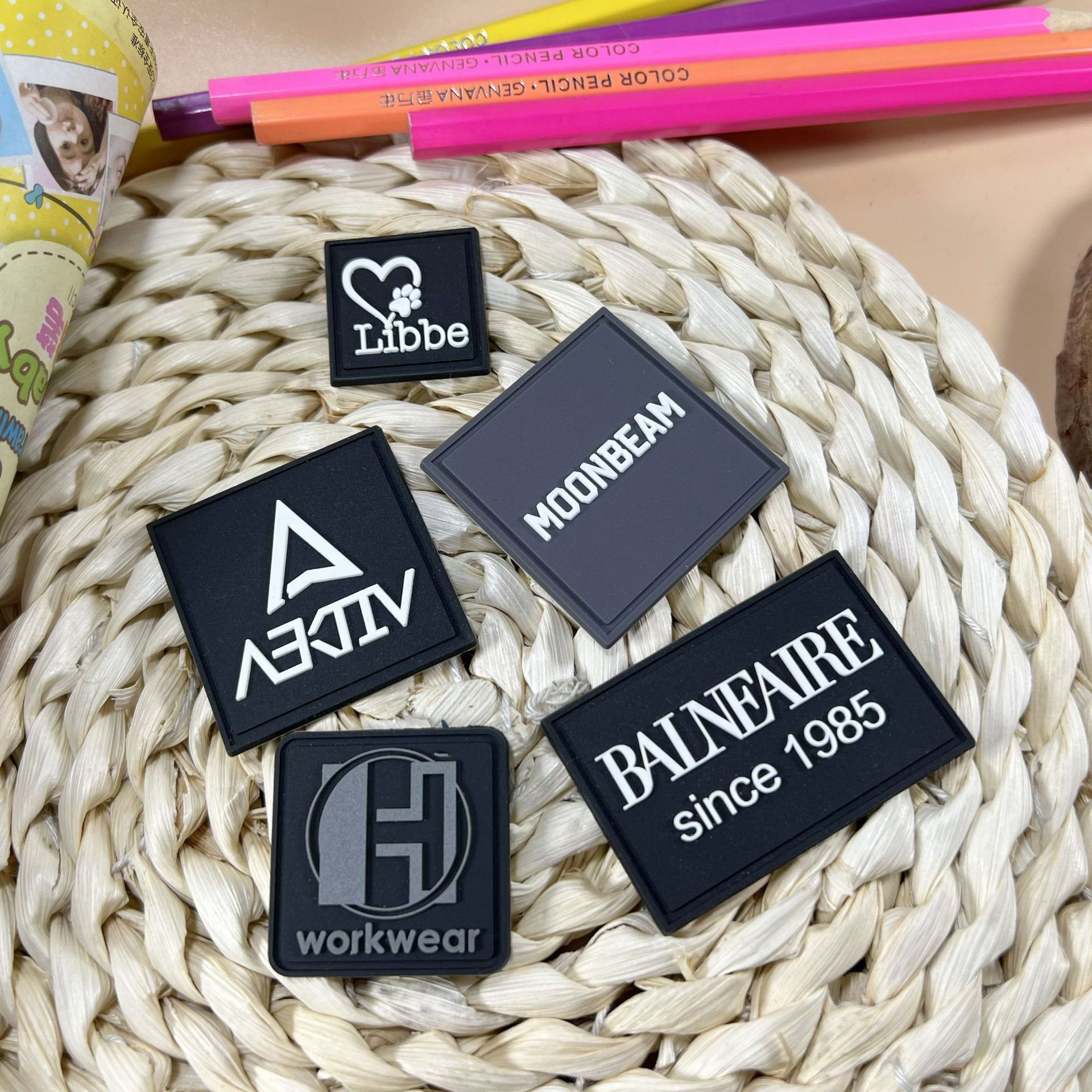 Best Silicone PVC Badge for Clothing-YL-PAT0011