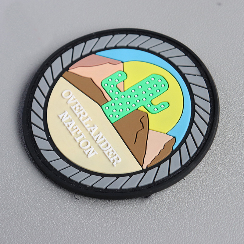 Hot Sale Rubber Label Silicone Patch -YL-PAT0028