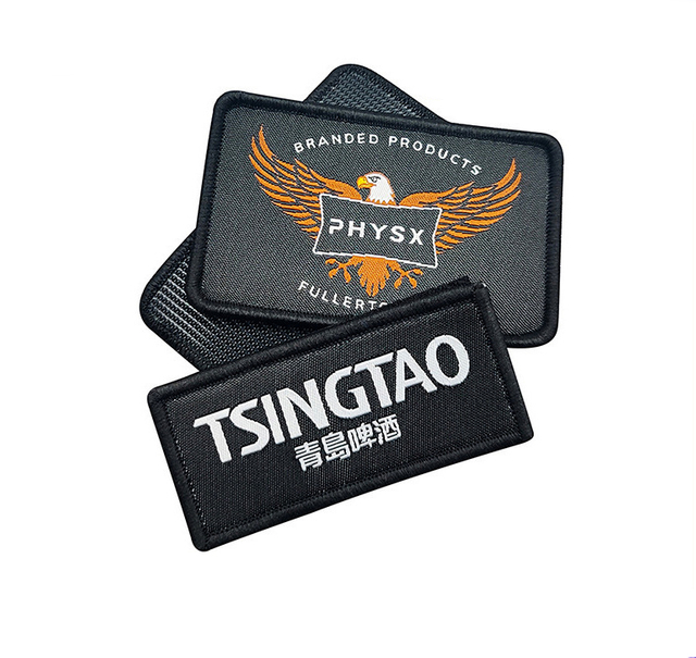 Customized Embroidered Woven Badges Patches --YL-WL0038