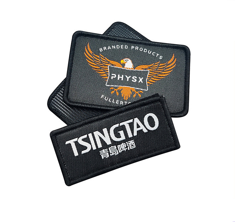 Customized Embroidered Woven Badges Patches --YL-WL0038