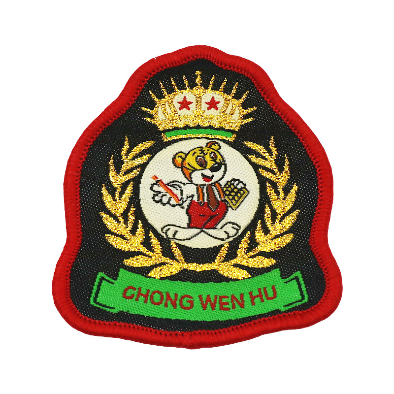 School Embroidery Customized Badges--YL-WL0012