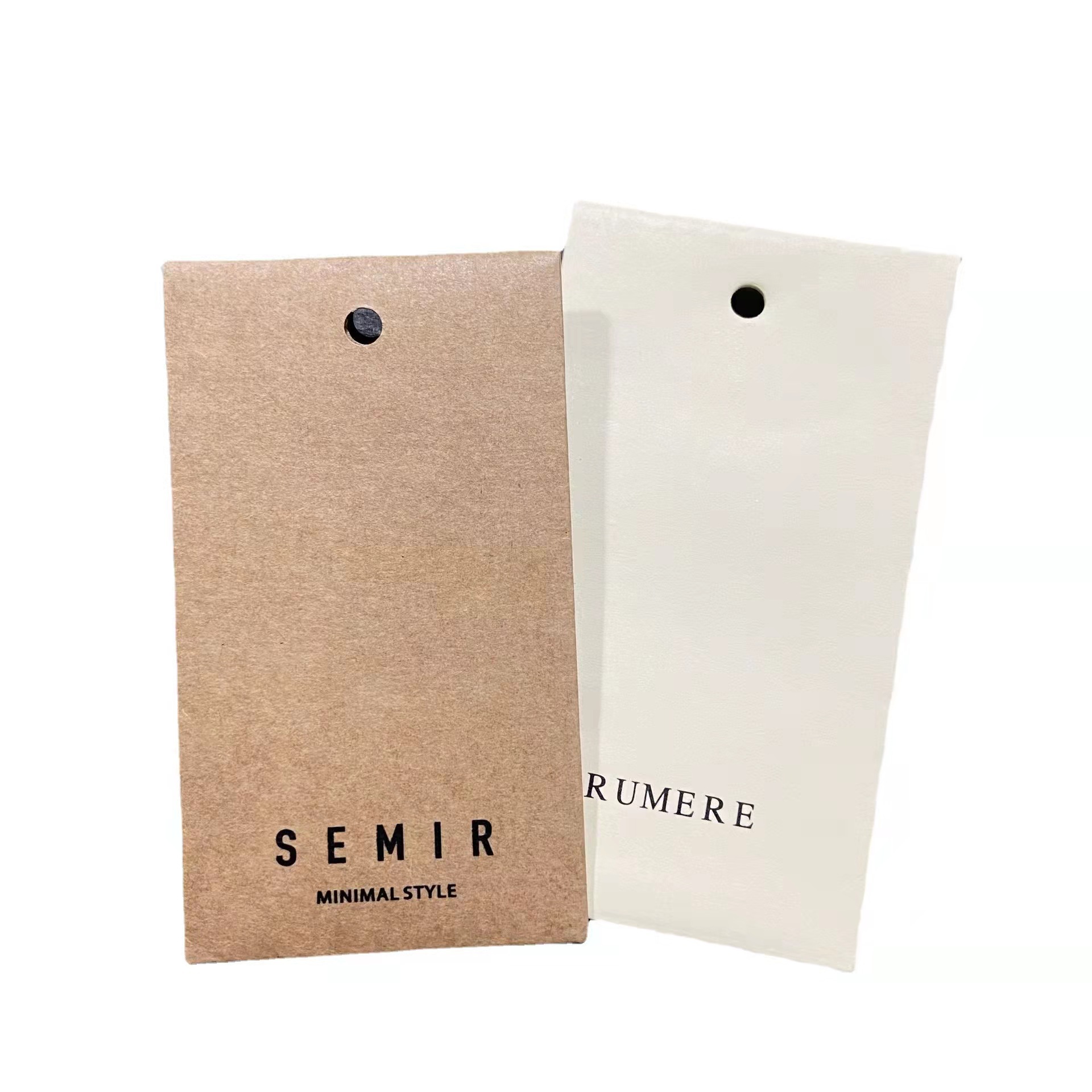 Garment Swing Tags Factory Professional Manufacture Luxury Brand Logo Custom Fashion Hang Tag for Clothing