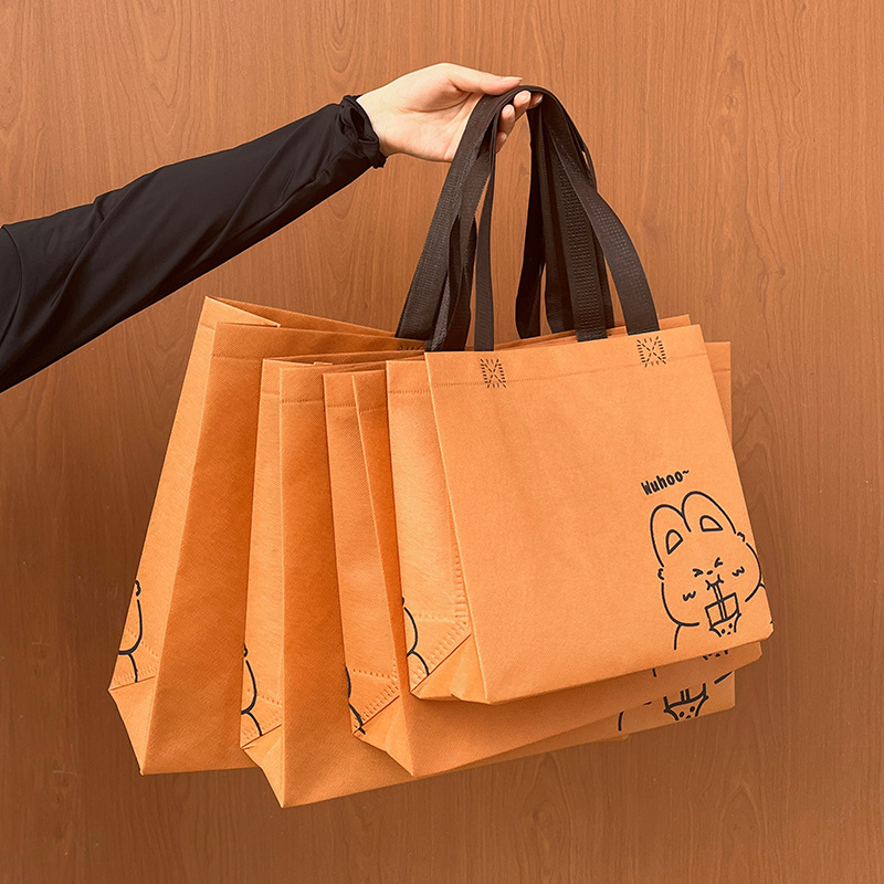 Custom Printing Recycled Non-woven Gift Shopping Bags- YL-FP0005