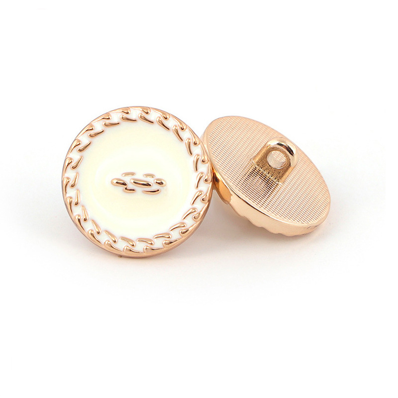 Garment Accessories Sewing Brass Gold Blazer Alloy Shank Buttons --YL-ACC0015