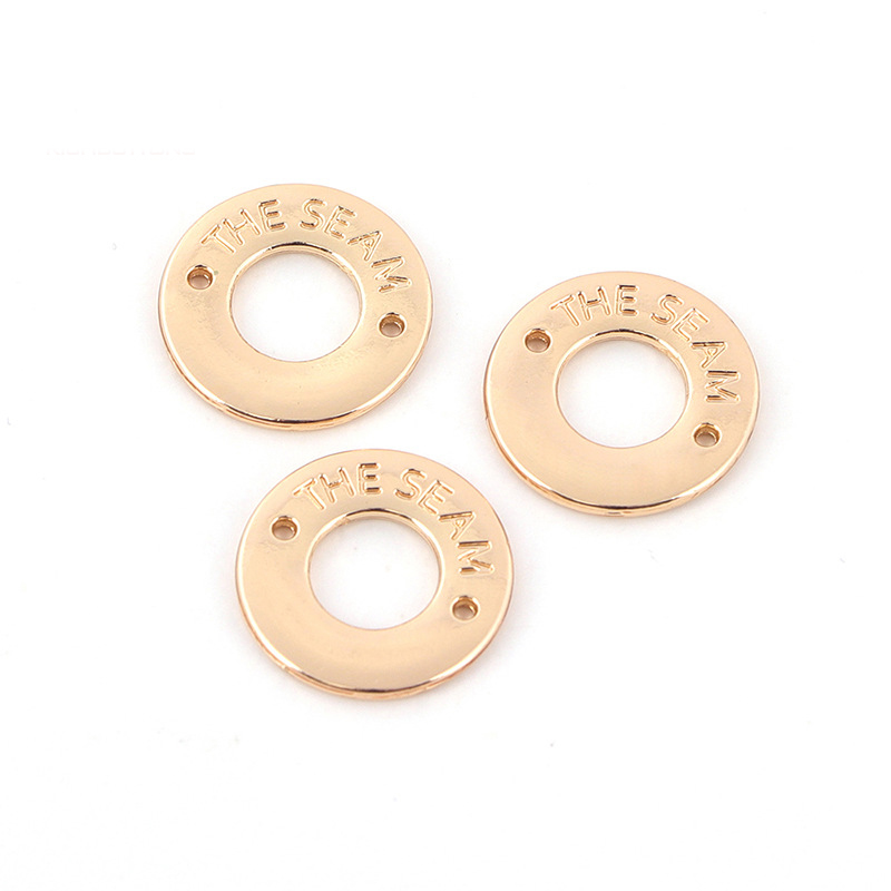 High Quality Custom Brand Name Letter Engraved Plate Tag--YL-ACC0003