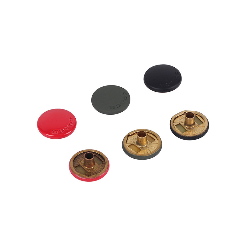 Customized Metal Plating Round Sustainable Gun Snap Buttons--YL-ACC0011