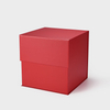 Custom Logo Printing Deboss A6 Cube Magnetic Closure Food Gift Hamper Gift Boxes-YL-Box0012
