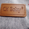 Custom Logo Leather Patch Custom Patches--LPAT0003