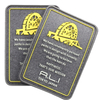 Garment Accessories Embossed Custom Logo Clothes -LPAT0033
