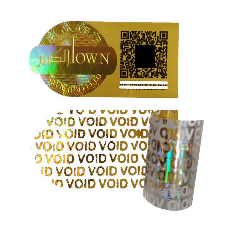 Strong Adhesive Tamper Proof Sticker -YL-PL0008