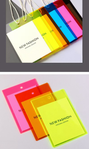 Custom  hang tags for clothing YL-HT0011-SS