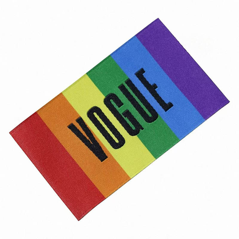 Personalized woven labels for clothing - YL-WL0003