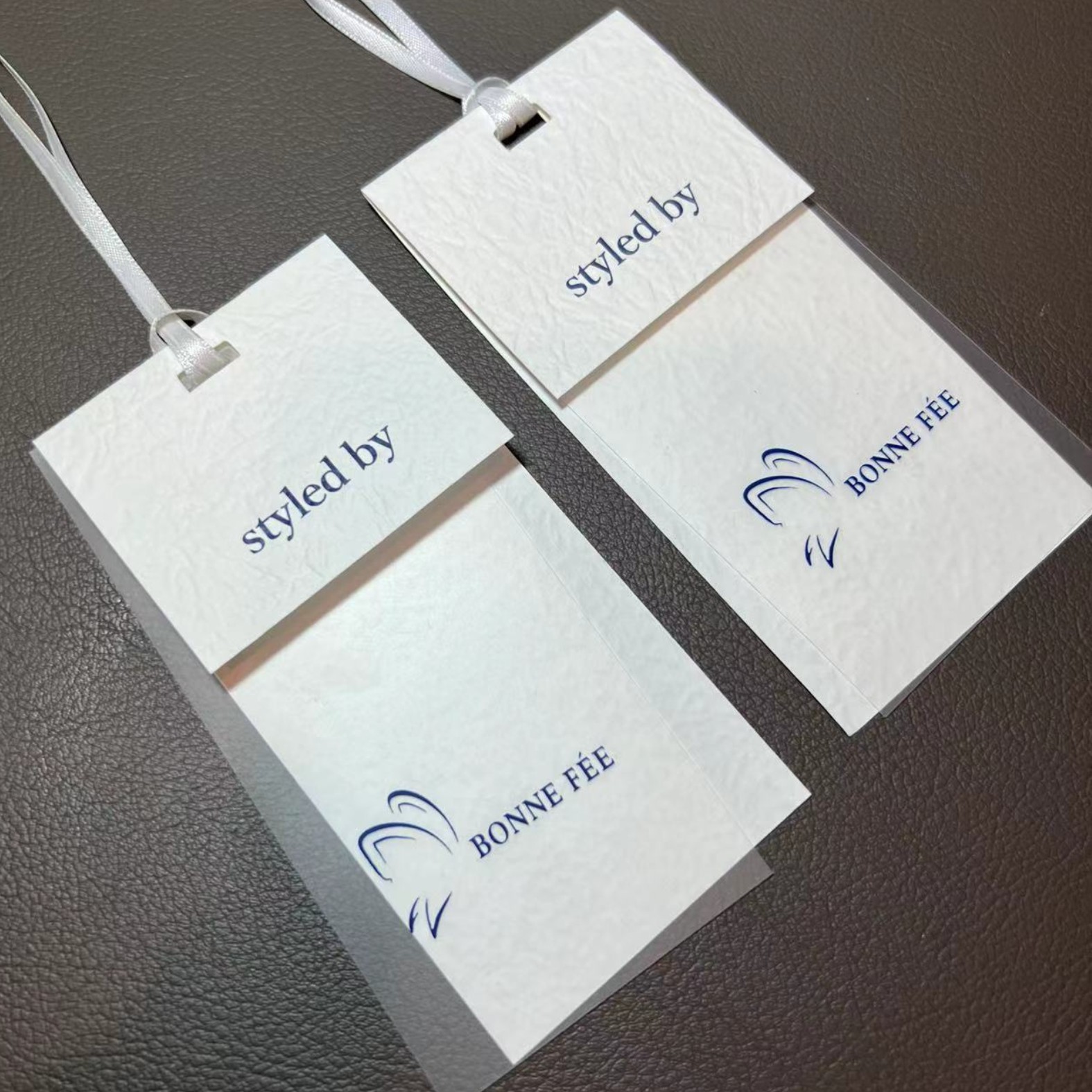Custom Logo Printing Hangtags High-end Brand Clothing and Collar Special Paper Label Embossed Clothing Hang Tag for Clothes