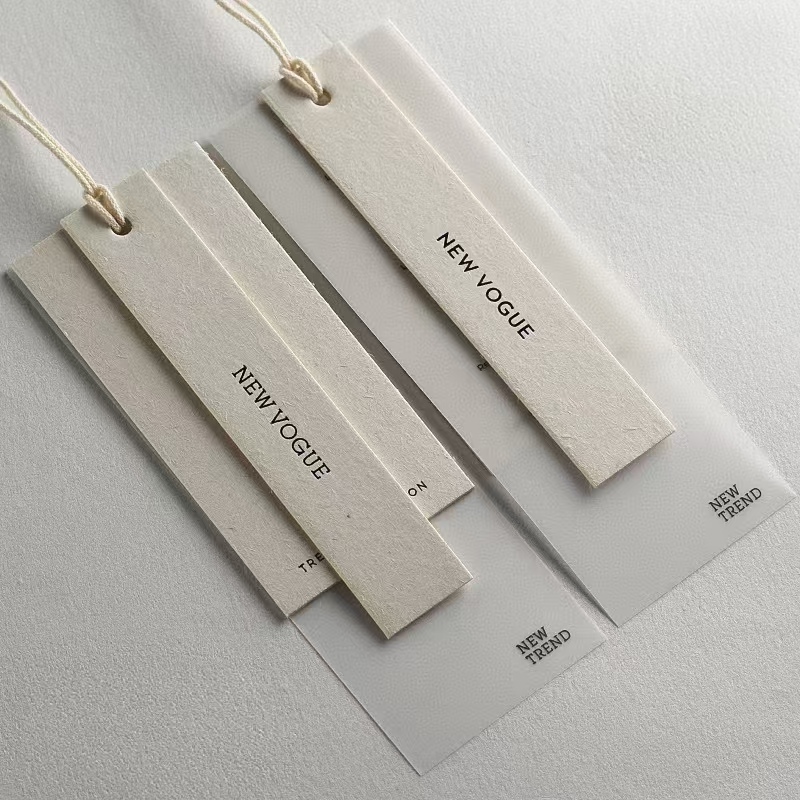 Factory Price Custom Color & Size Hang Tags Embossed High-End Hang Tags for Clothes