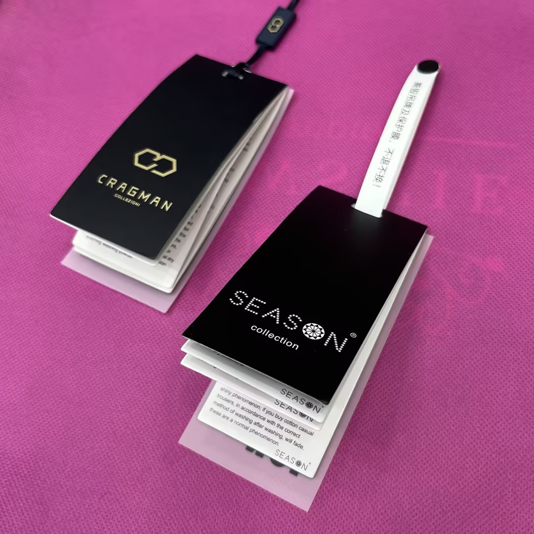 T-Shirts Jackets Bags Shoes Garment Labels