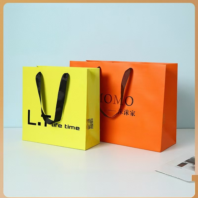 Disposable Shopping Gift Paper Packaging Bag--YL-BAG0017