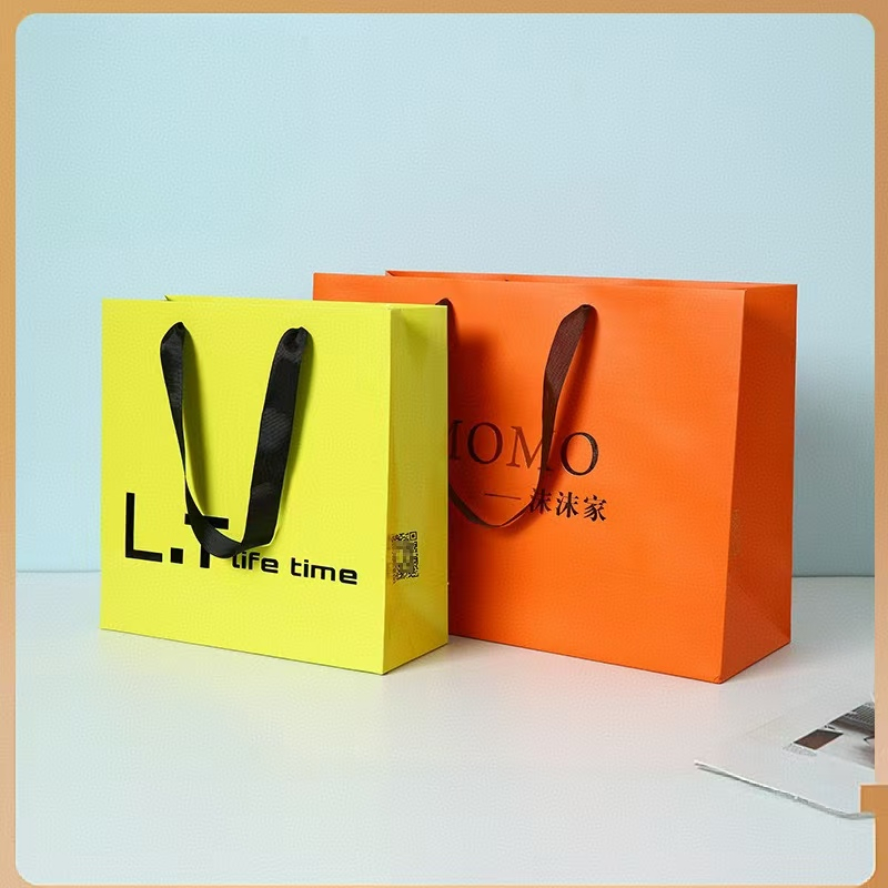 Disposable Shopping Gift Paper Packaging Bag--YL-BAG0017