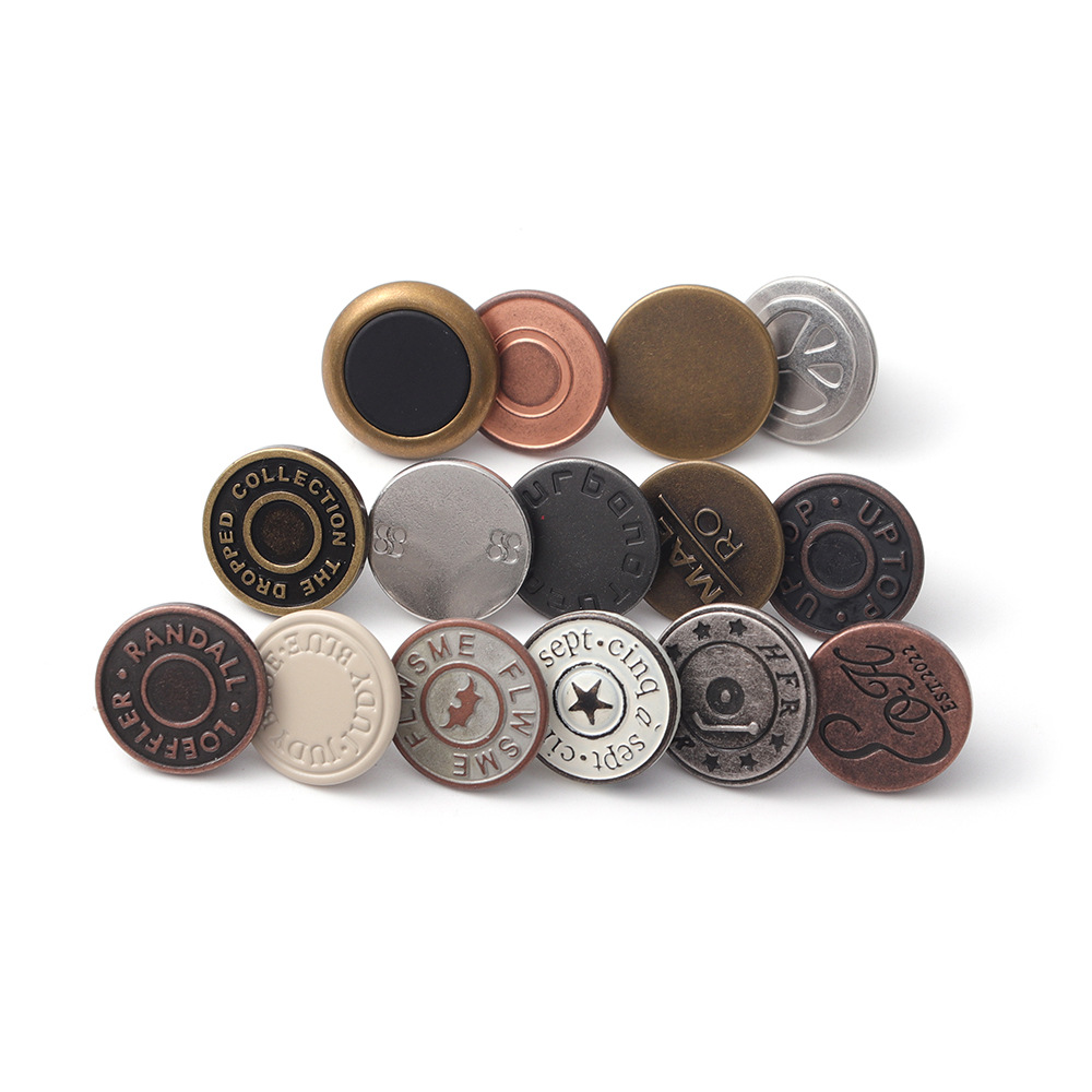  New Crown Fashion Alloy Sewing Buttons--YL-ACC0007