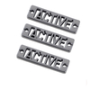 Customized Metal Letters Badge For Clothing Leather Bag Handbag--YL-ACC0004
