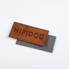 Design Genuine PU Leather Hat Patches--LPAT0004