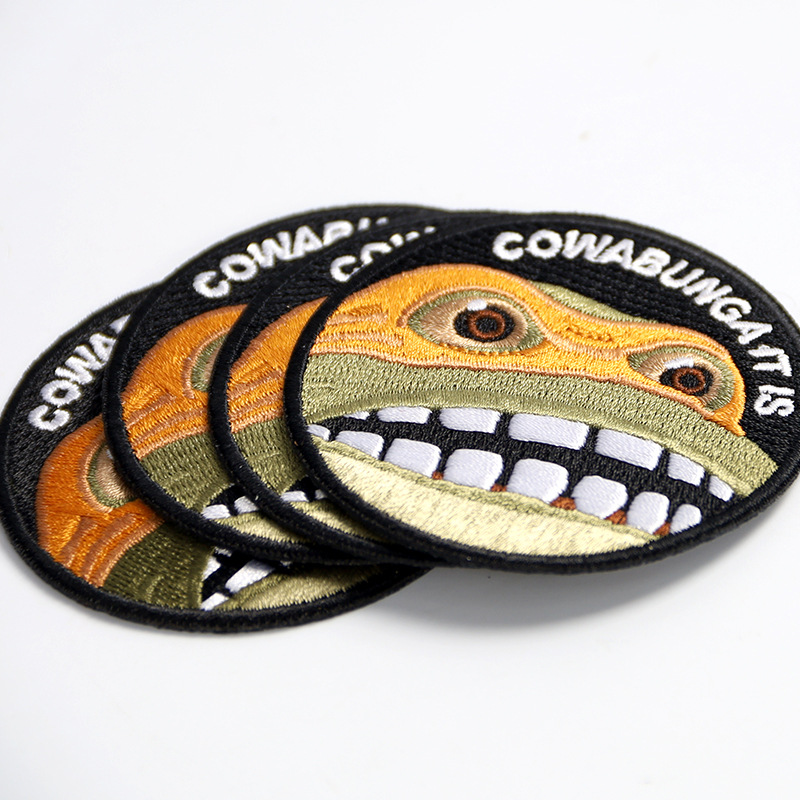 Custom 100% Embroidered Logo Patches--YL-EPAT0013