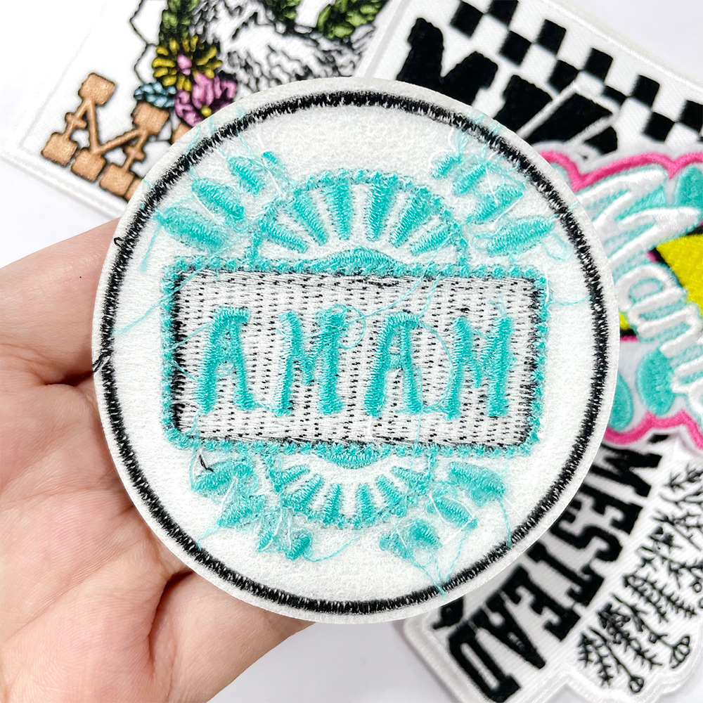 Wholesale Heat Press Hat Patches--YL-EPAT0015