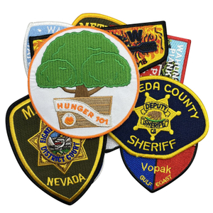 Custom Logo Embroidered Patches--YL-EPAT0008