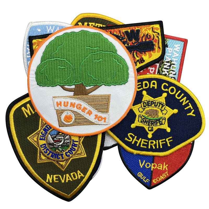 Custom Logo Embroidered Patches--YL-EPAT0008