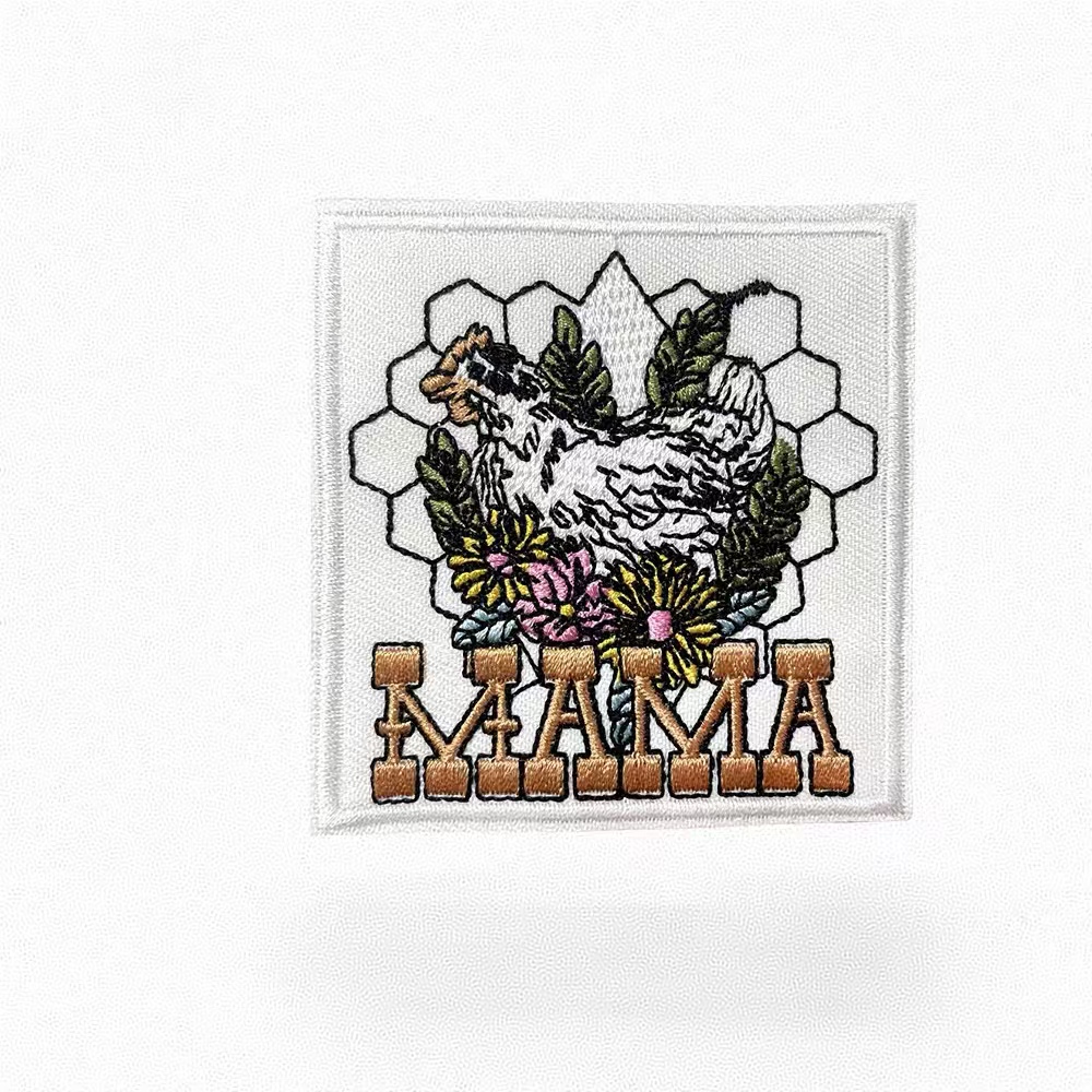  Embroidery Patch Embroidered Clothes Fabric Badges--YL-EPAT0032