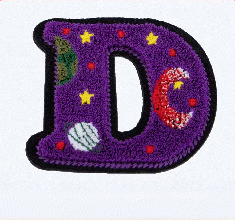 Pretty Decoration Custom Clothes Embroidered Badges--YL-EPAT0017