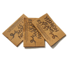 Custom Embroidery Leather Labels -LPAT0031