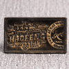 Custom Logo Clothing Brown Soft Cow Leather Label --LPAT0022