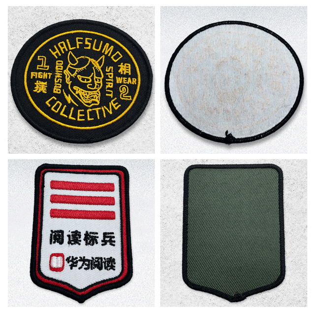  Wholesale Big Large Custom Logo Towel Embroidery Chenille Letter Patches--YL-EPAT0002