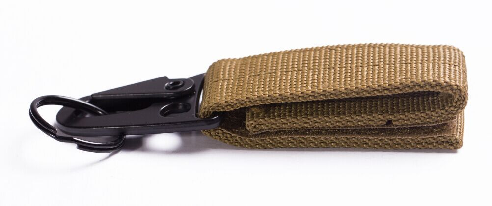 Custom Embroidered Twill Fabric Key Chain-ET0011