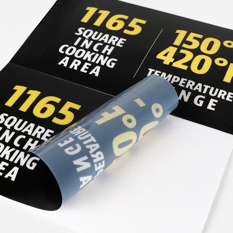 Adhesive Sticker PVC Vinyl Label-YL-PL0005