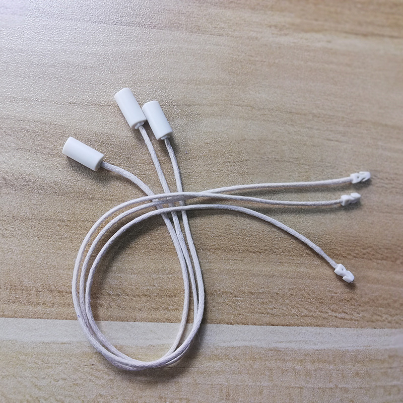 Custom Polyester Cotton Wax Rope For Paper Hang tag String - YL-HT0011