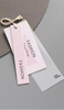 Custom paper hang tags with string YL-HT0004-SS
