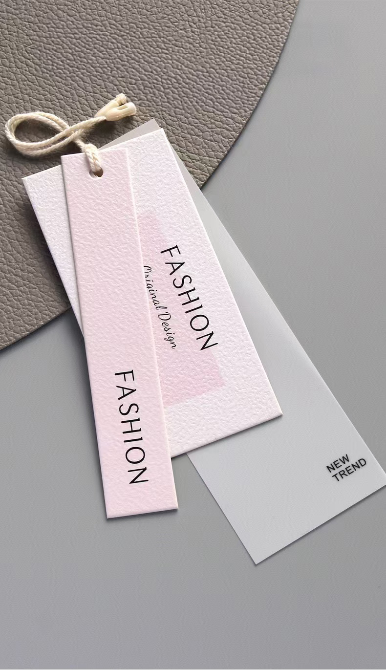 Custom paper hang tags with string YL-HT0004-SS