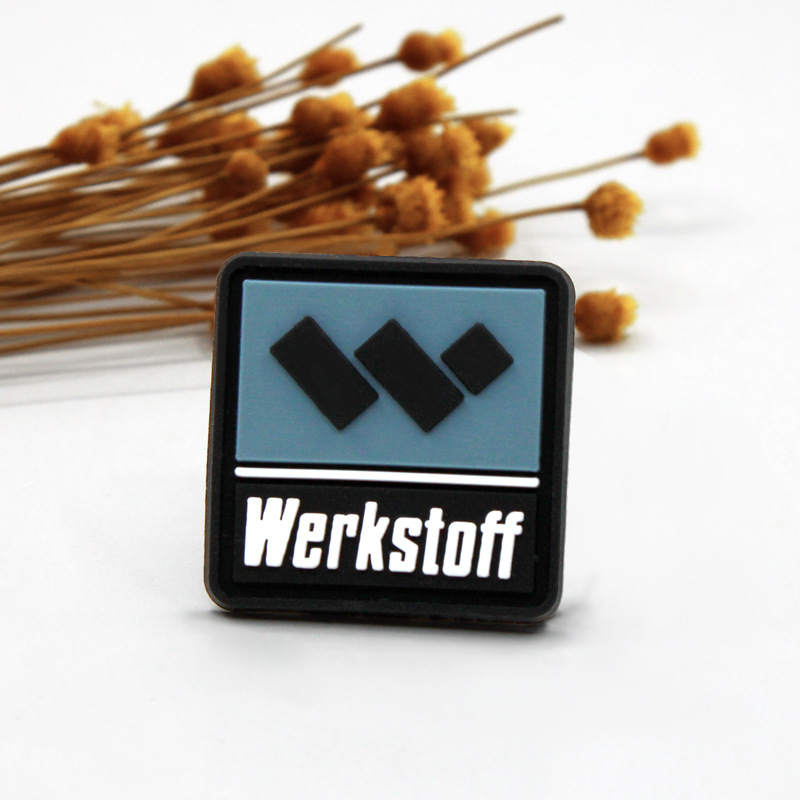 Rubber Logo Patch for Clothing Wholesale-YL-PAT0005