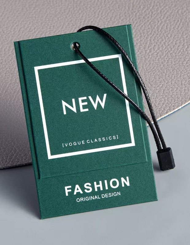 Custom hang tags with string cheap YL-HT0017-SS