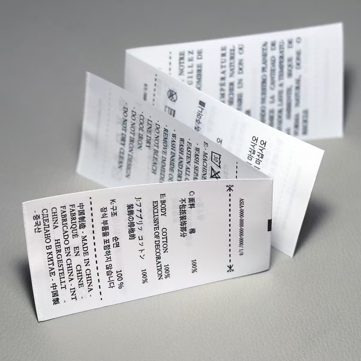 Printing Labels for Clothing WholesaleYL-SC0001