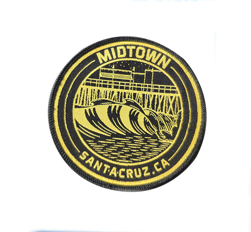 Custom Fabric Embroidered Patch--YL-WL0031