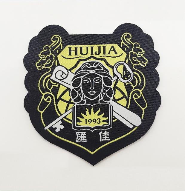 Customized Private Logo Woven Badge--YL-WL0034