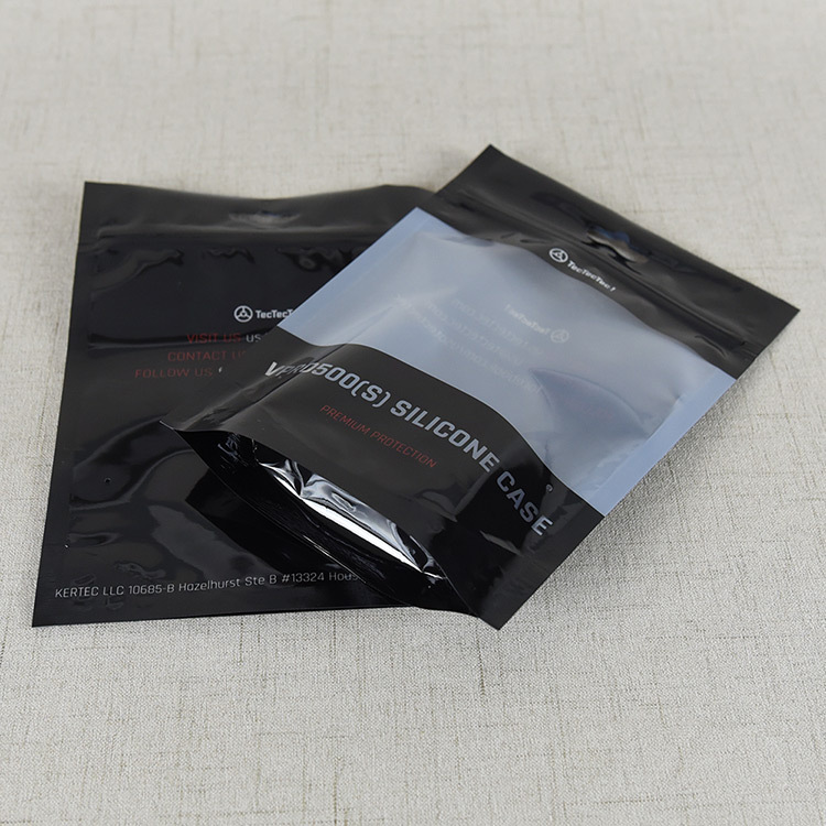 Self Standing Bone Bag Zipper Bags- YL-FP0016