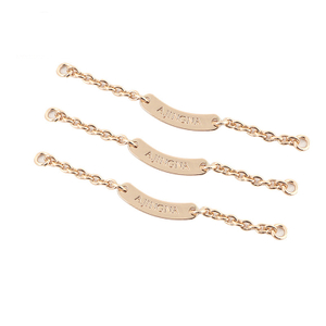 Customized DIY Name Letter Pendant Letter Chain--YL-ACC0005