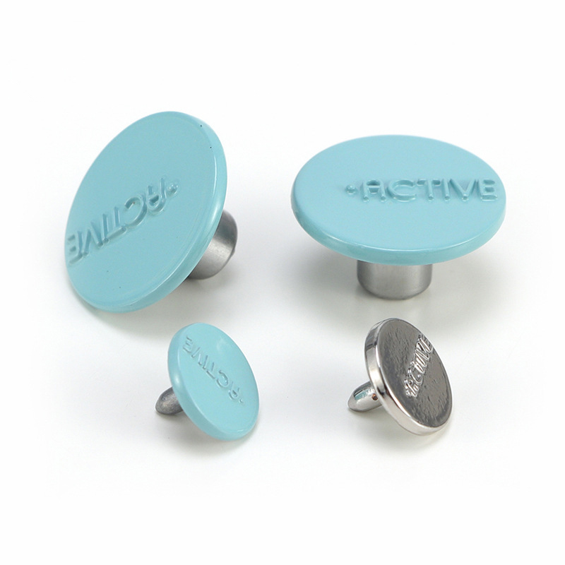 Custom Logo Different Designs Rivet Metal Jeans Buttons--YL-ACC0009