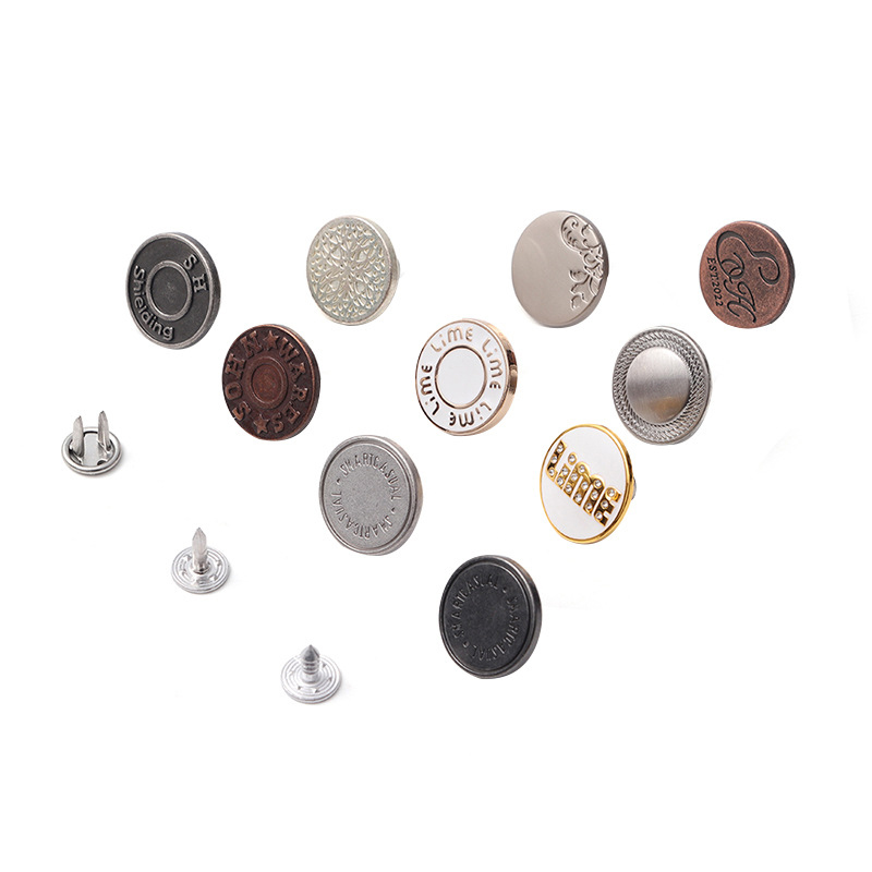  New Crown Fashion Alloy Sewing Buttons--YL-ACC0007