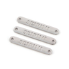 Customized Metal Letters Badge For Clothing Leather Bag Handbag--YL-ACC0004