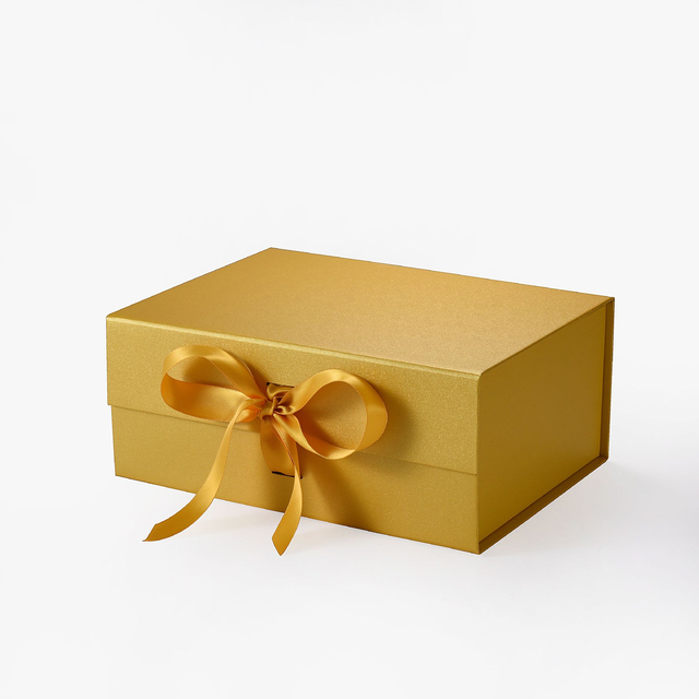 Folding Rigid Magnetic Gift Hamper Packing Boxes-YL-Box0011