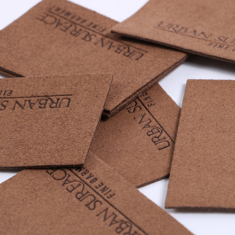 Factory Price Custom Clothing Embossed Leather Patch--LPAT0008